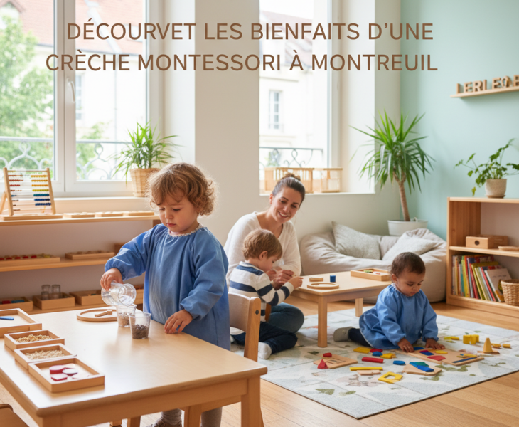 Découvrez les bienfaits d’une crèche Montessori à Montreuil