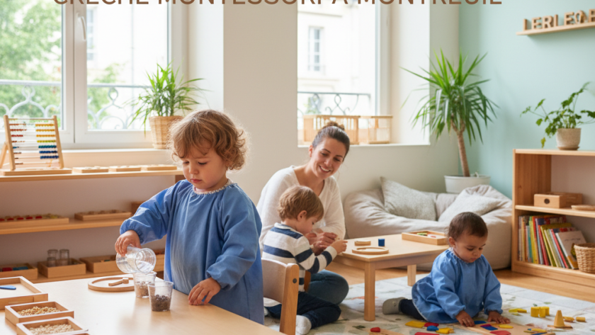 Découvrez les bienfaits d’une crèche Montessori à Montreuil