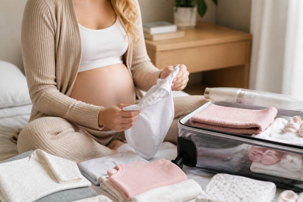 Comment choisir la tenue idéale pour la valise de maternité : confort, praticité et style