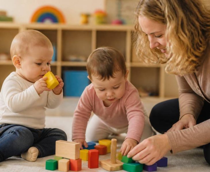 Activités crèches : idées simples et ludiques pour éveiller bébé au quotidien