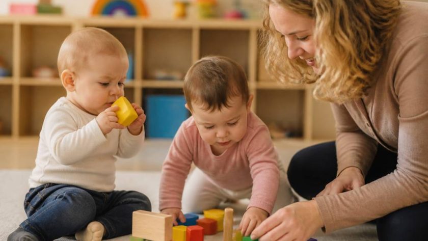 Activités crèches : idées simples et ludiques pour éveiller bébé au quotidien