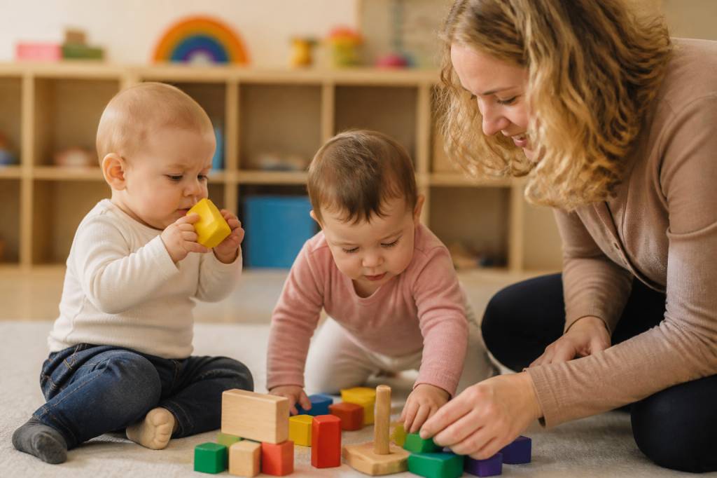 Activités crèches : idées simples et ludiques pour éveiller bébé au quotidien